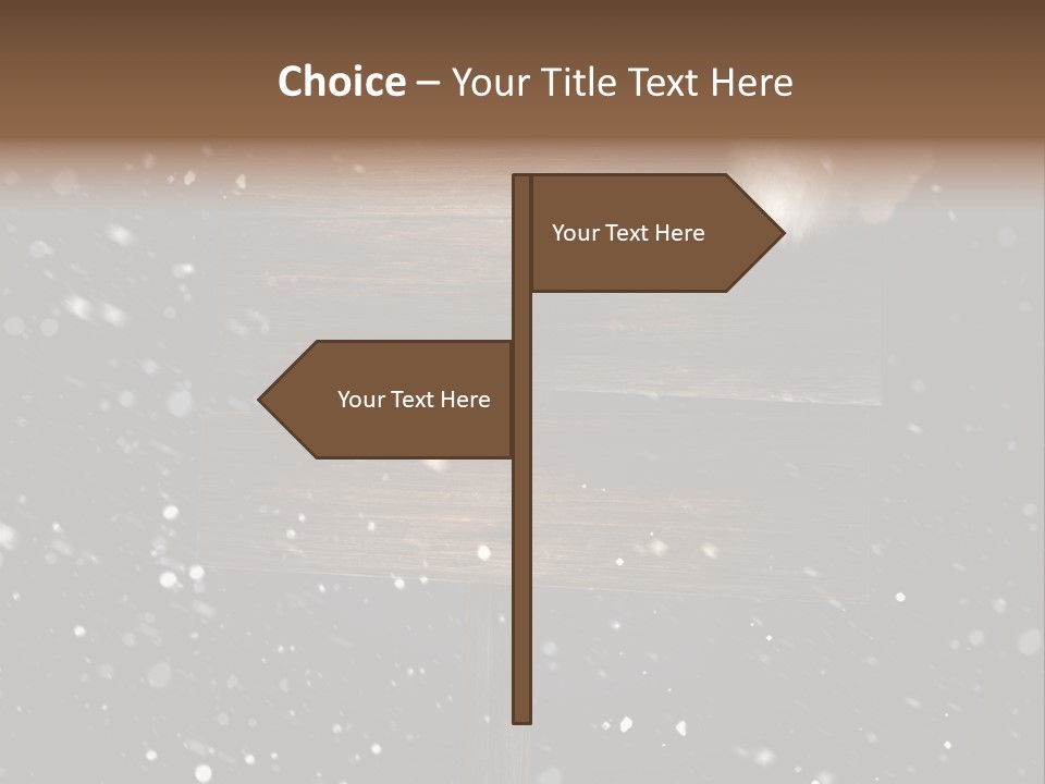 Old Santa Copy Space PowerPoint Template