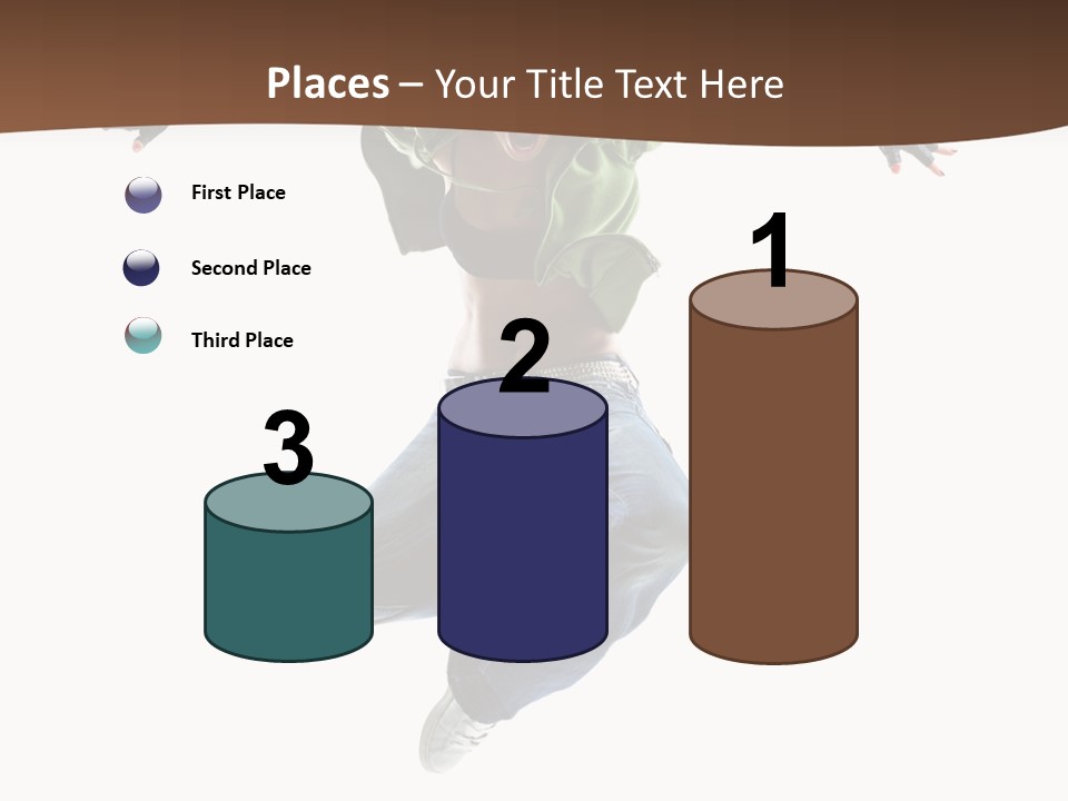 Dancer Elegance Acrobat PowerPoint Template