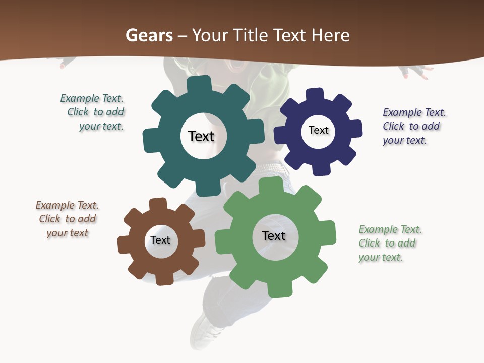 Dancer Elegance Acrobat PowerPoint Template