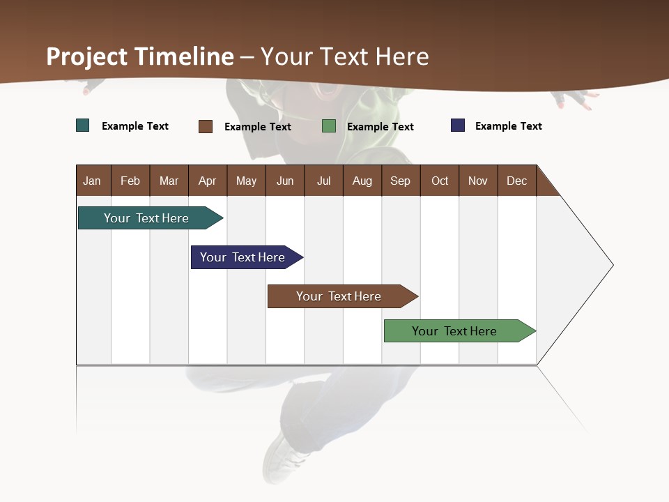Dancer Elegance Acrobat PowerPoint Template