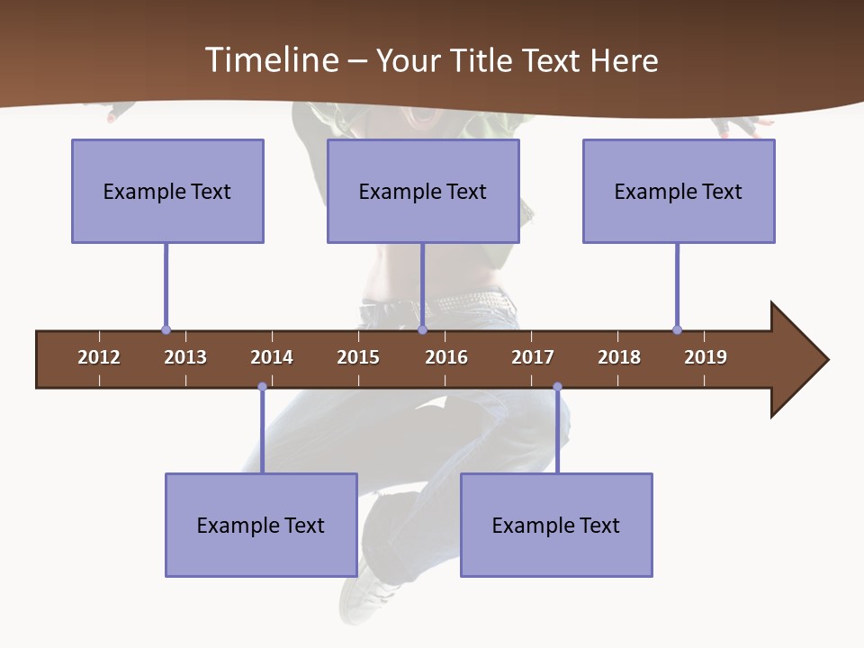 Dancer Elegance Acrobat PowerPoint Template
