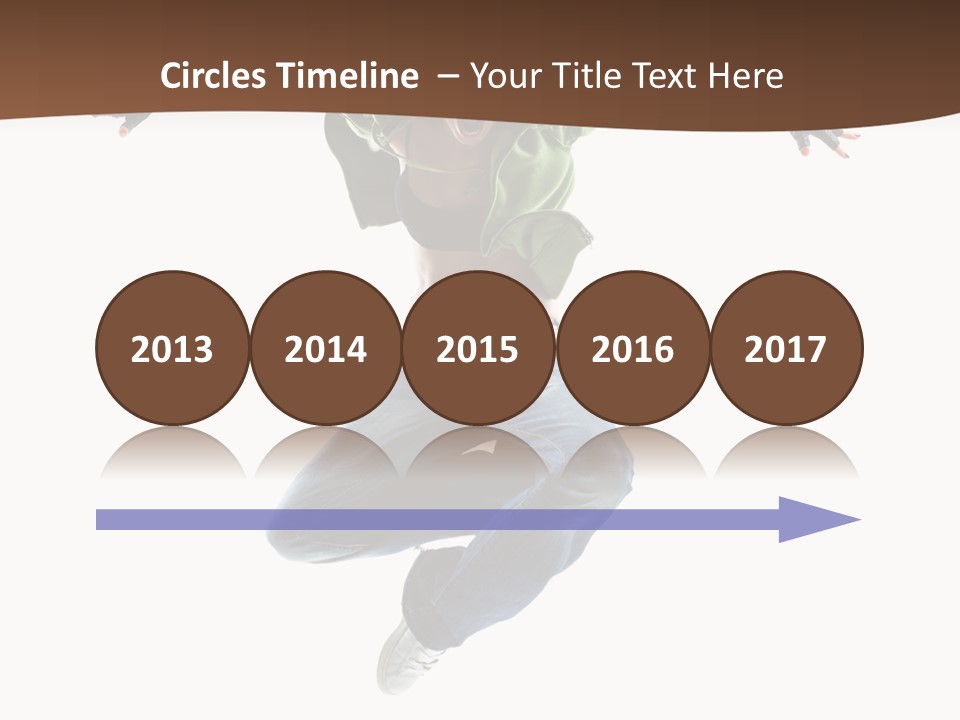 Dancer Elegance Acrobat PowerPoint Template