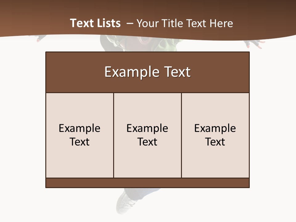 Dancer Elegance Acrobat PowerPoint Template