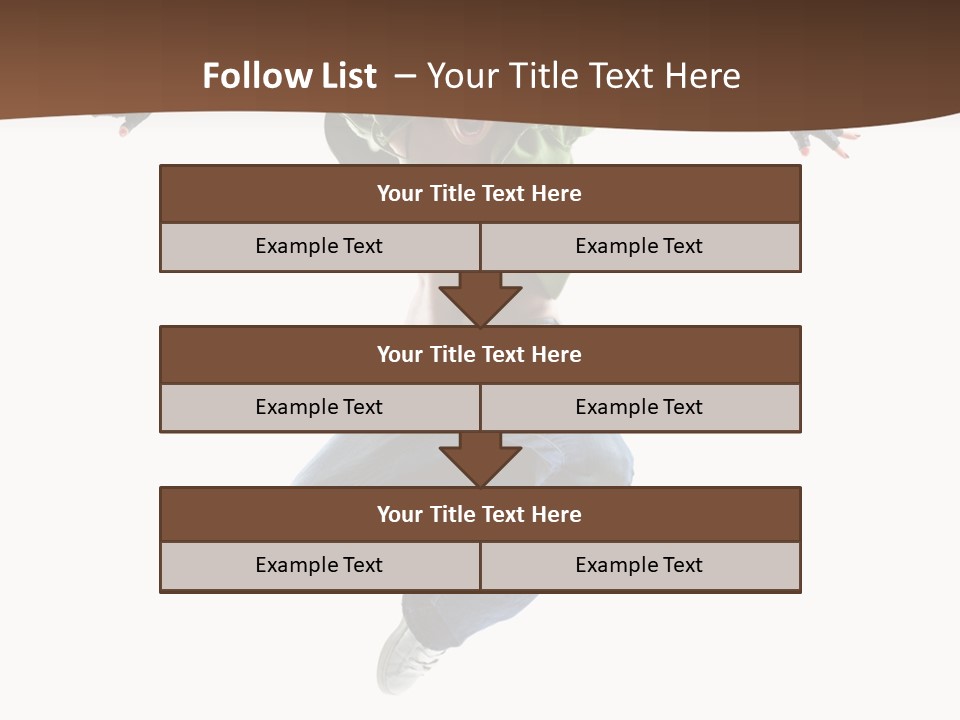 Dancer Elegance Acrobat PowerPoint Template