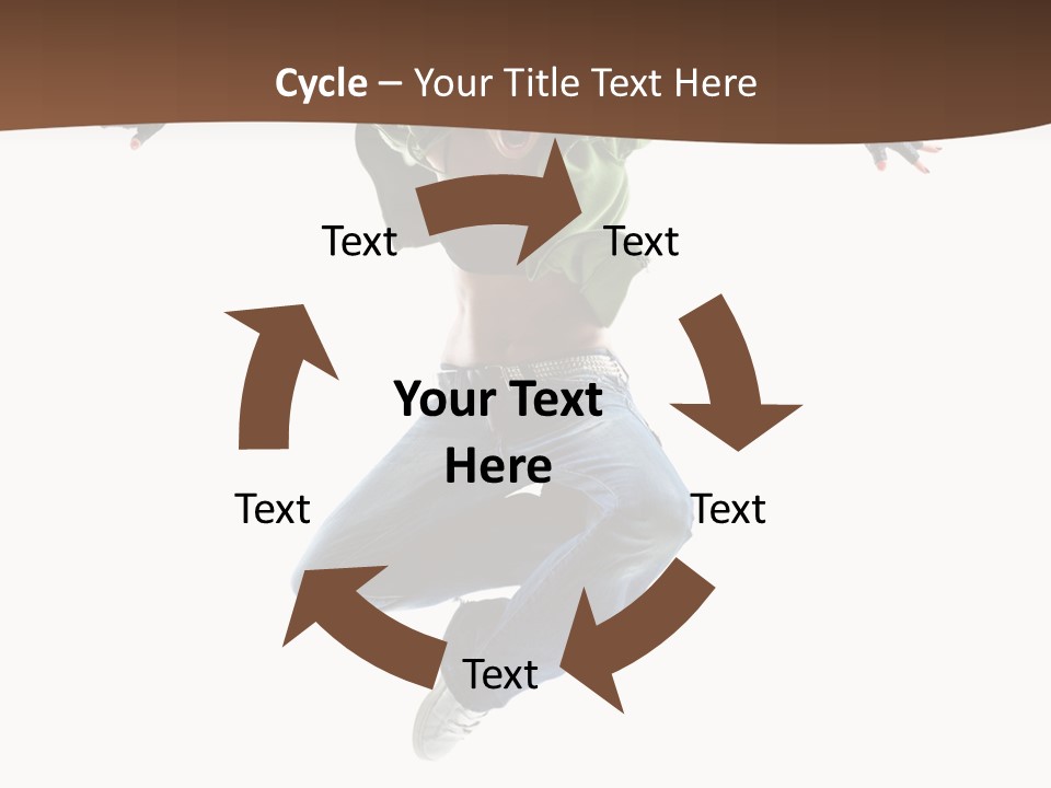Dancer Elegance Acrobat PowerPoint Template