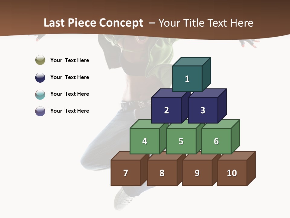 Dancer Elegance Acrobat PowerPoint Template