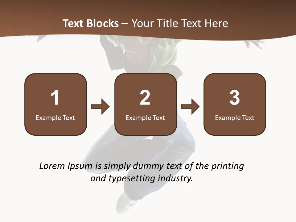 Dancer Elegance Acrobat PowerPoint Template