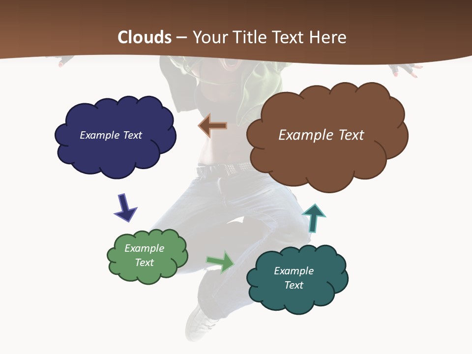 Dancer Elegance Acrobat PowerPoint Template