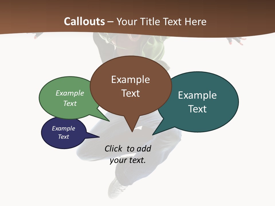 Dancer Elegance Acrobat PowerPoint Template