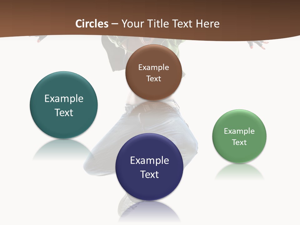 Dancer Elegance Acrobat PowerPoint Template