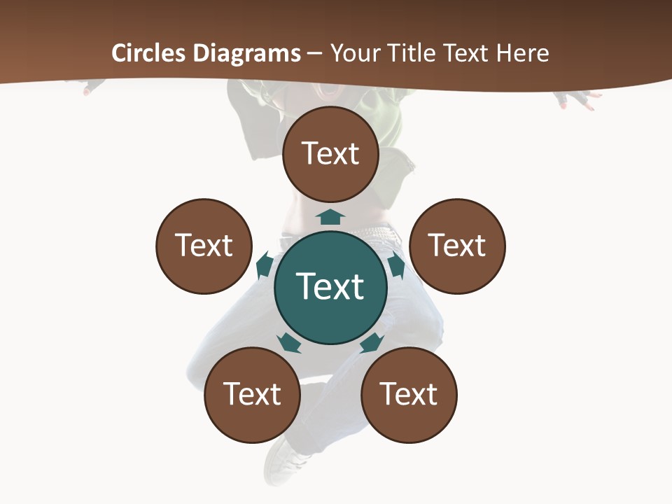 Dancer Elegance Acrobat PowerPoint Template
