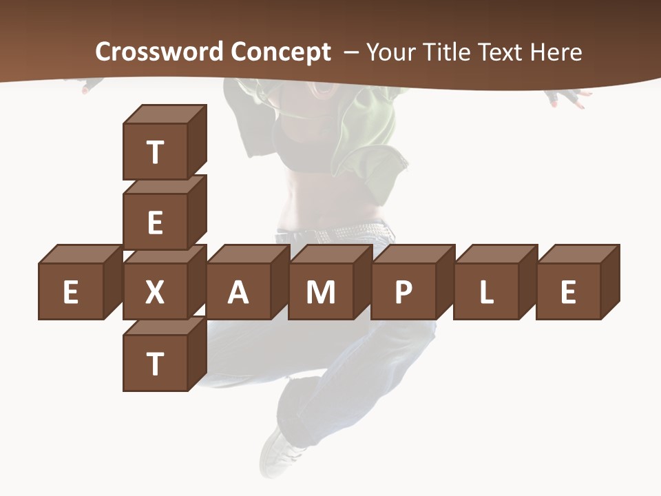 Dancer Elegance Acrobat PowerPoint Template