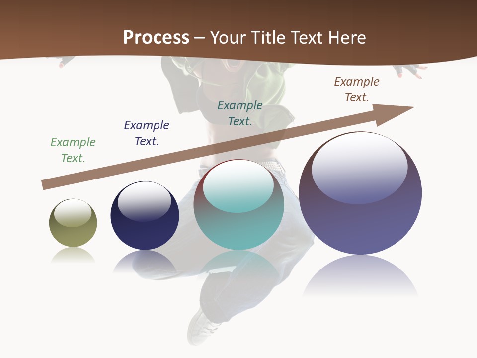 Dancer Elegance Acrobat PowerPoint Template