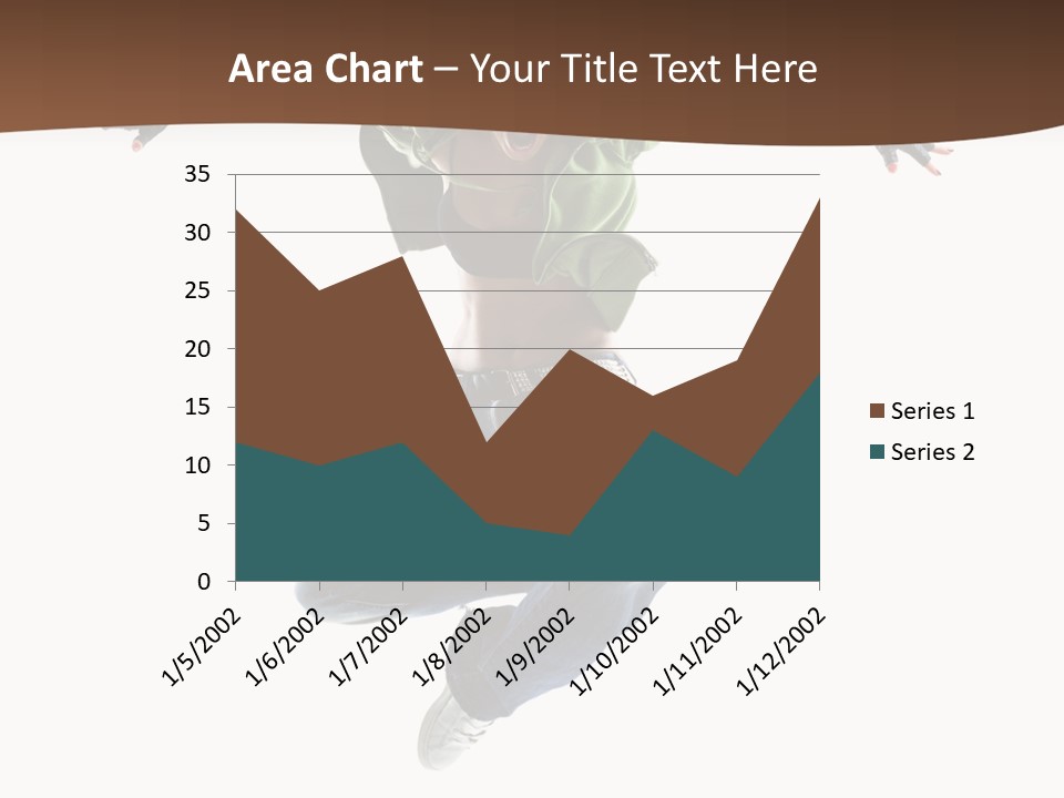 Dancer Elegance Acrobat PowerPoint Template
