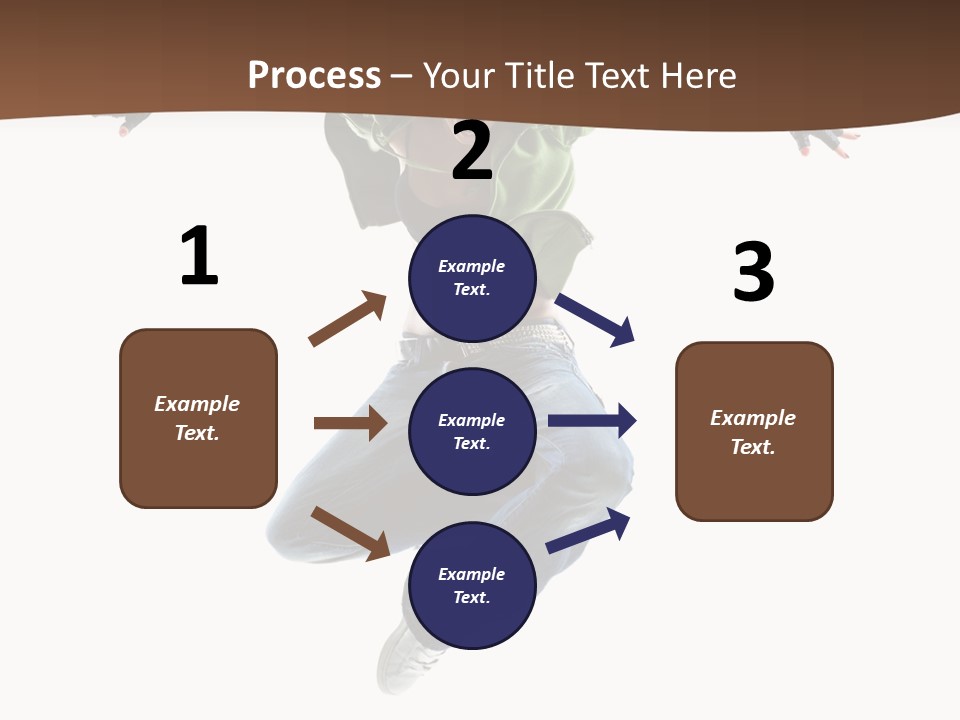 Dancer Elegance Acrobat PowerPoint Template