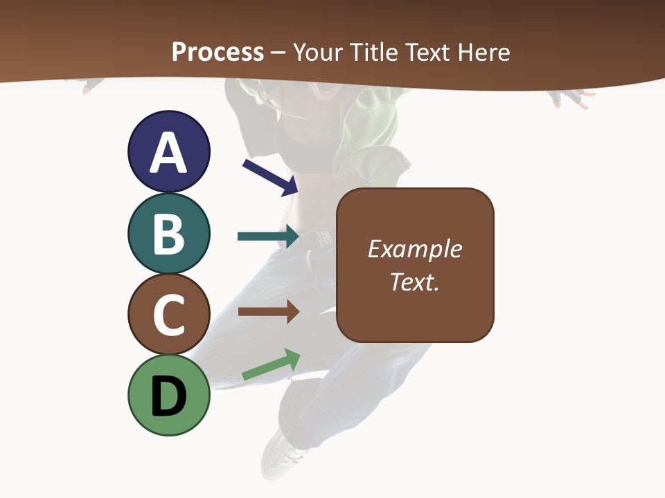 Dancer Elegance Acrobat PowerPoint Template