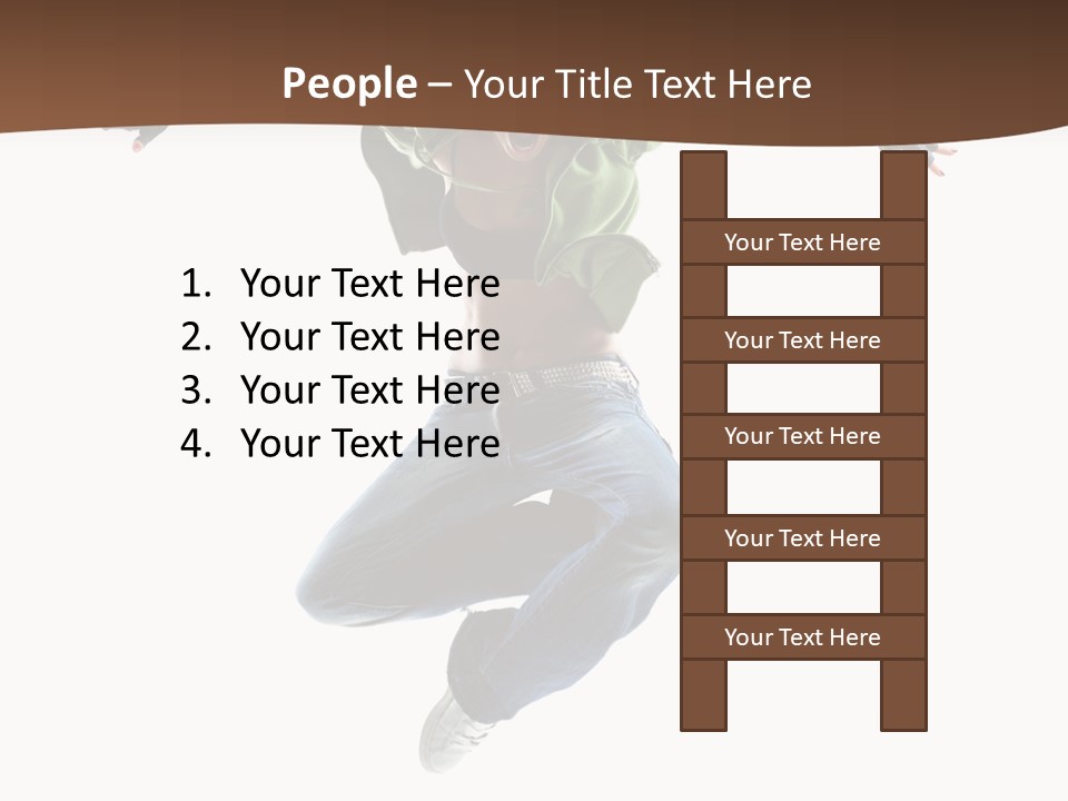 Dancer Elegance Acrobat PowerPoint Template