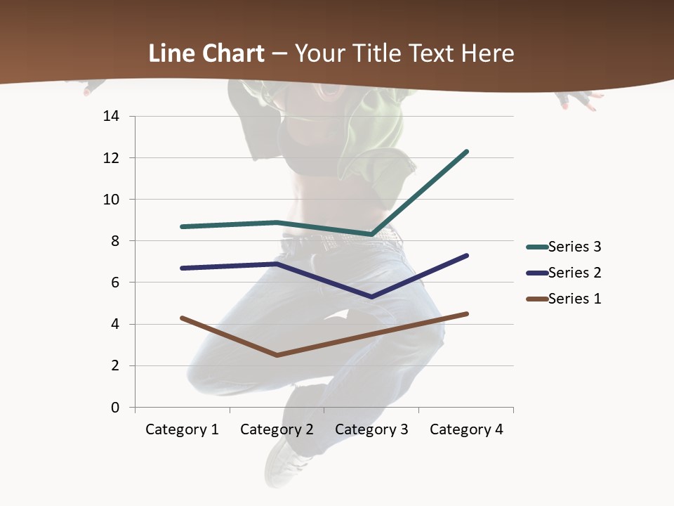 Dancer Elegance Acrobat PowerPoint Template