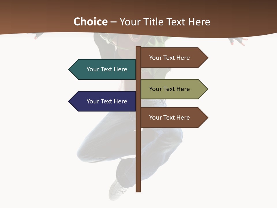 Dancer Elegance Acrobat PowerPoint Template
