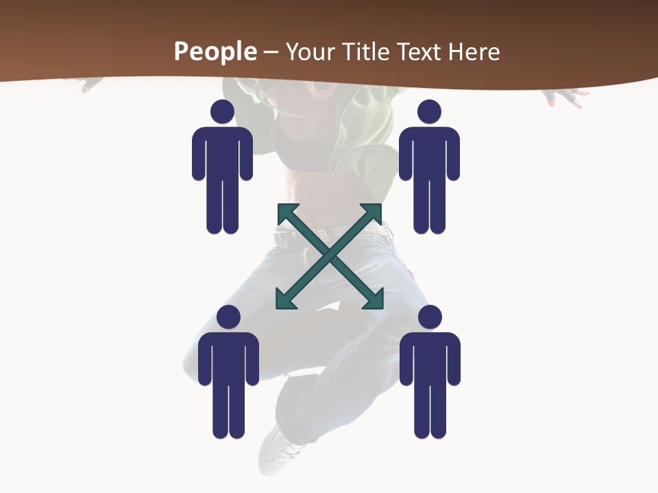 Dancer Elegance Acrobat PowerPoint Template