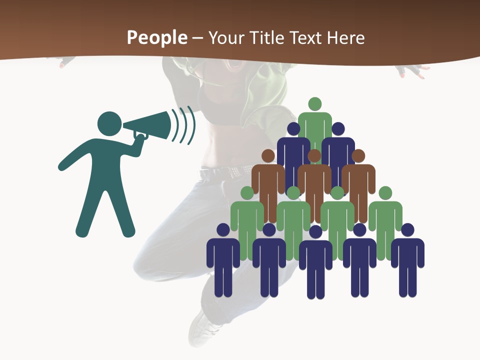 Dancer Elegance Acrobat PowerPoint Template