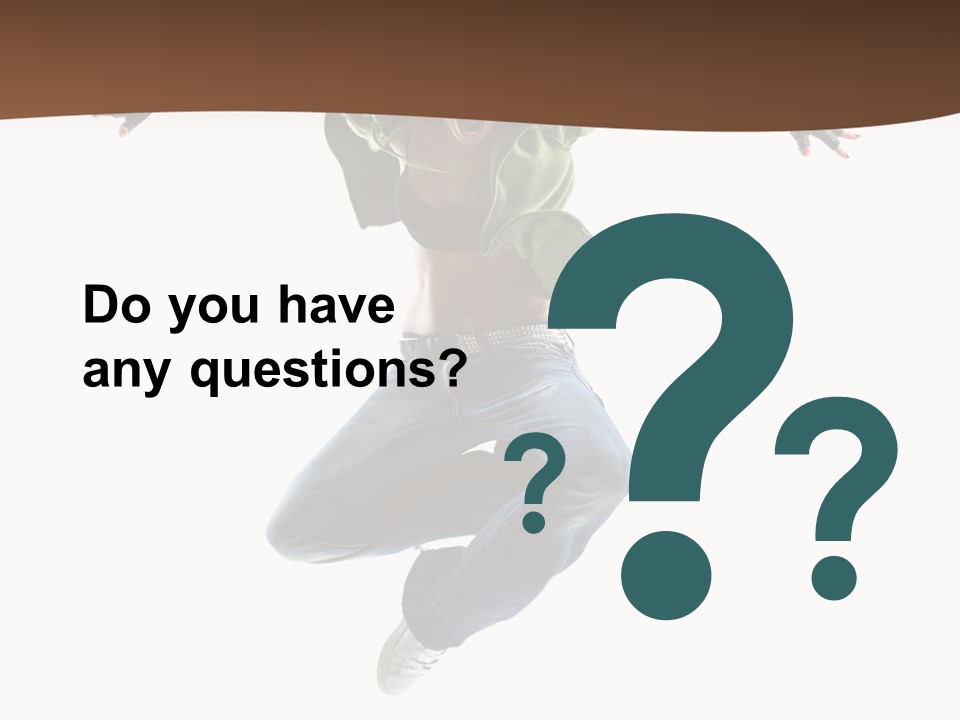 Dancer Elegance Acrobat PowerPoint Template