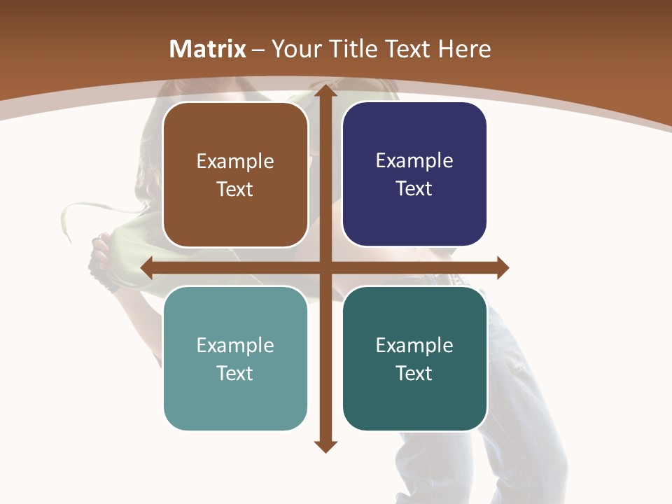 Grace Posing White PowerPoint Template