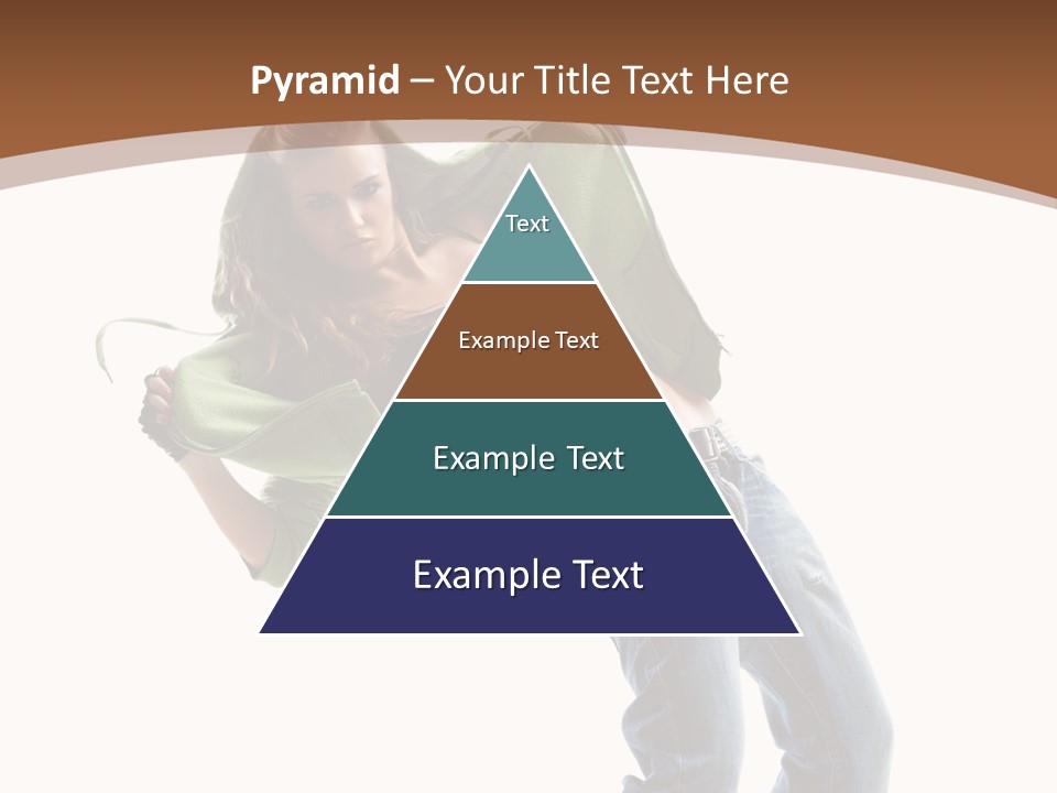 Grace Posing White PowerPoint Template