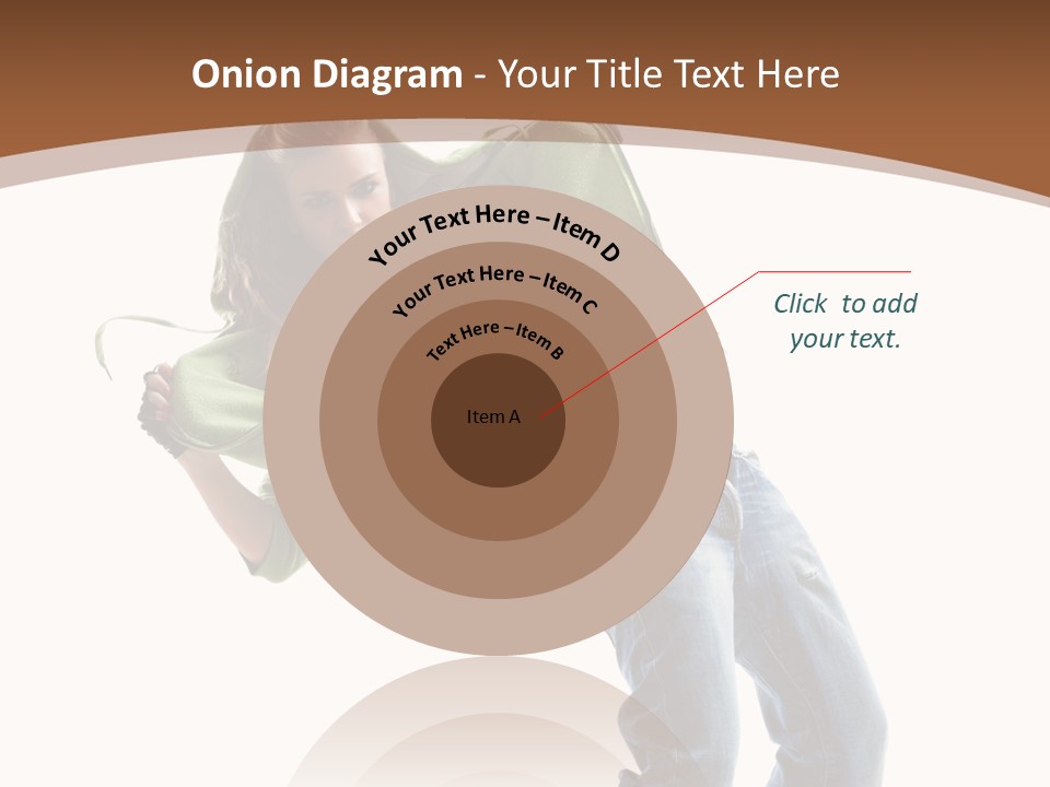 Grace Posing White PowerPoint Template