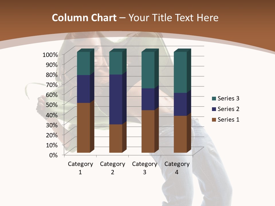 Grace Posing White PowerPoint Template