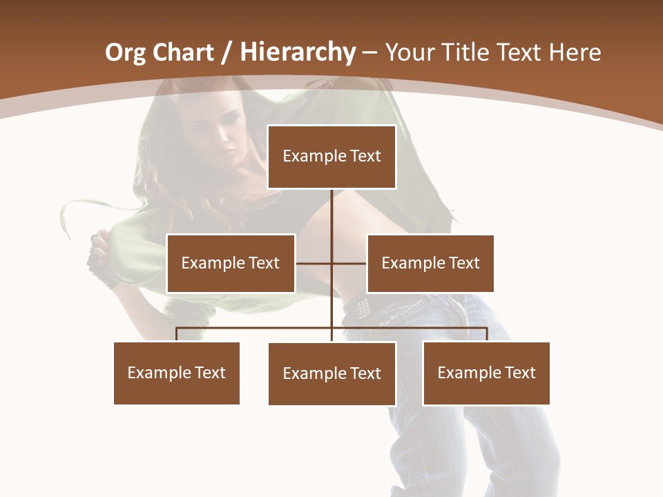 Grace Posing White PowerPoint Template
