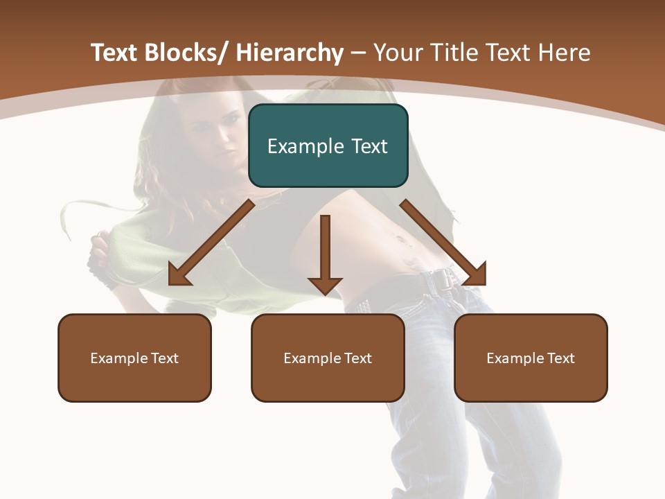 Grace Posing White PowerPoint Template