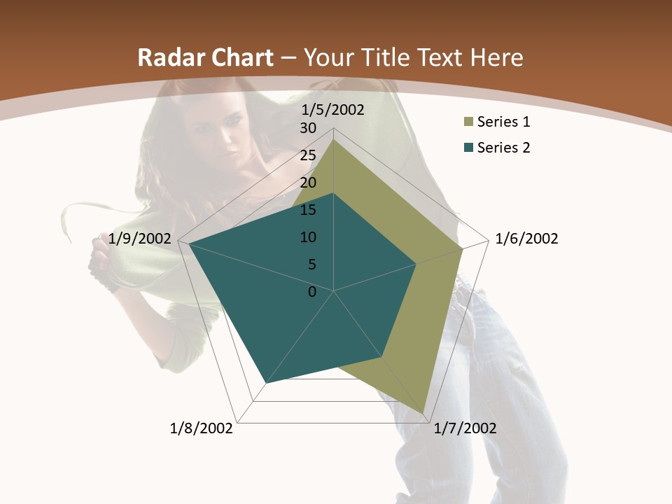 Grace Posing White PowerPoint Template