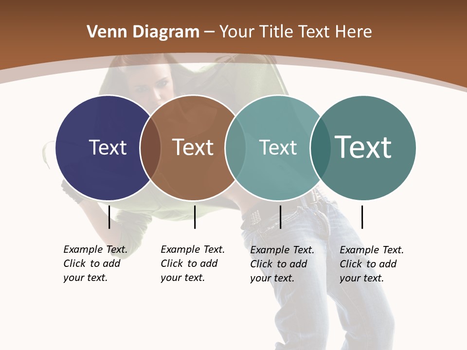 Grace Posing White PowerPoint Template