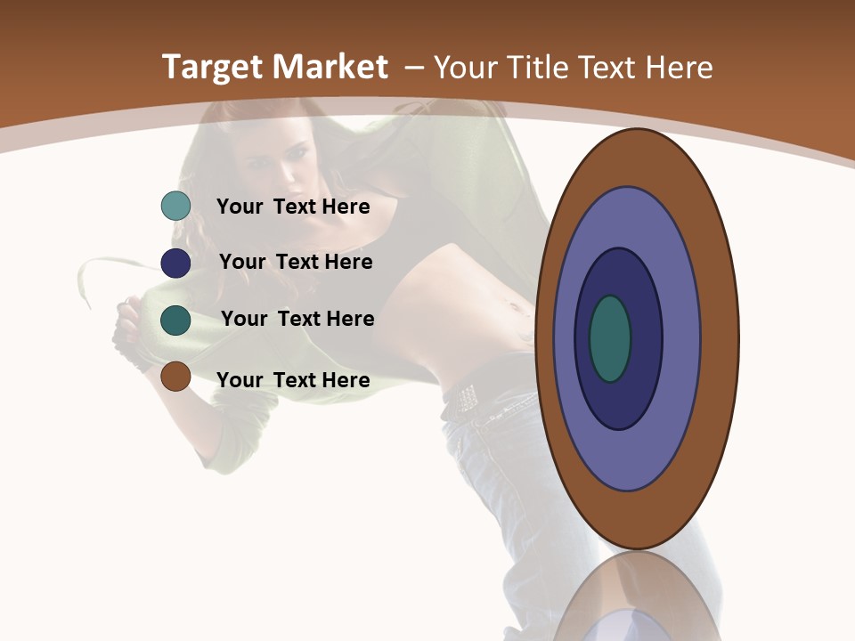 Grace Posing White PowerPoint Template