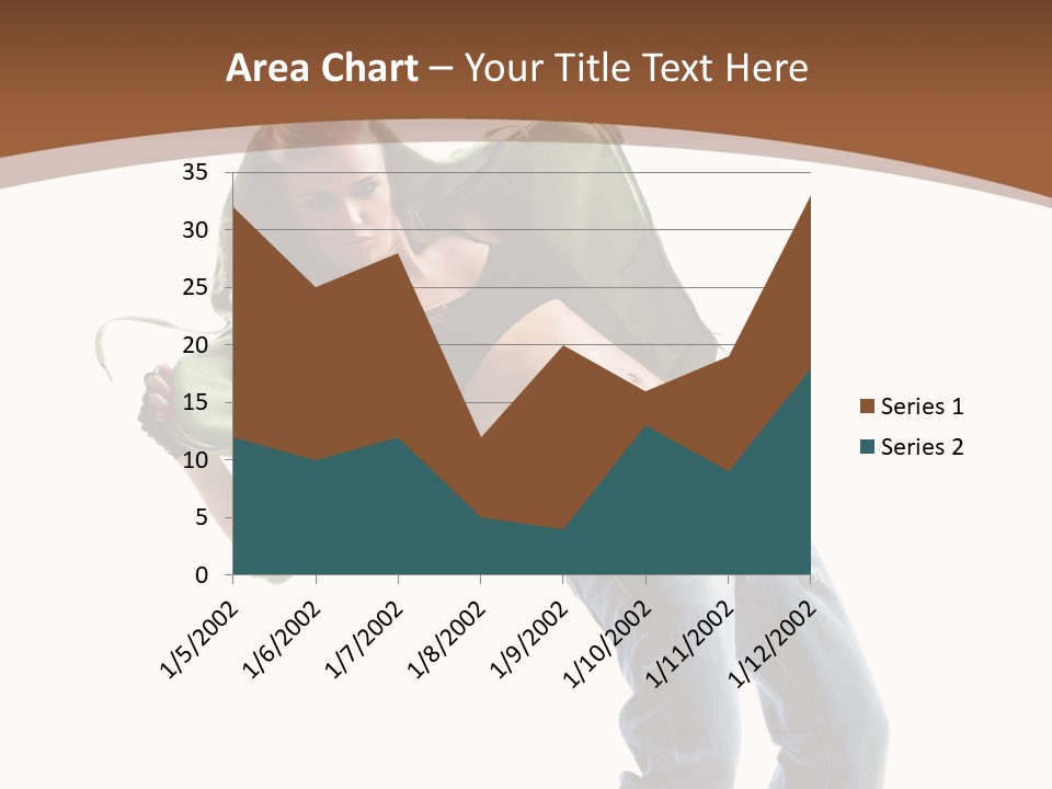 Grace Posing White PowerPoint Template