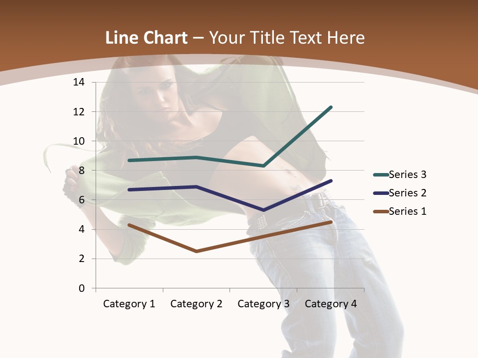 Grace Posing White PowerPoint Template