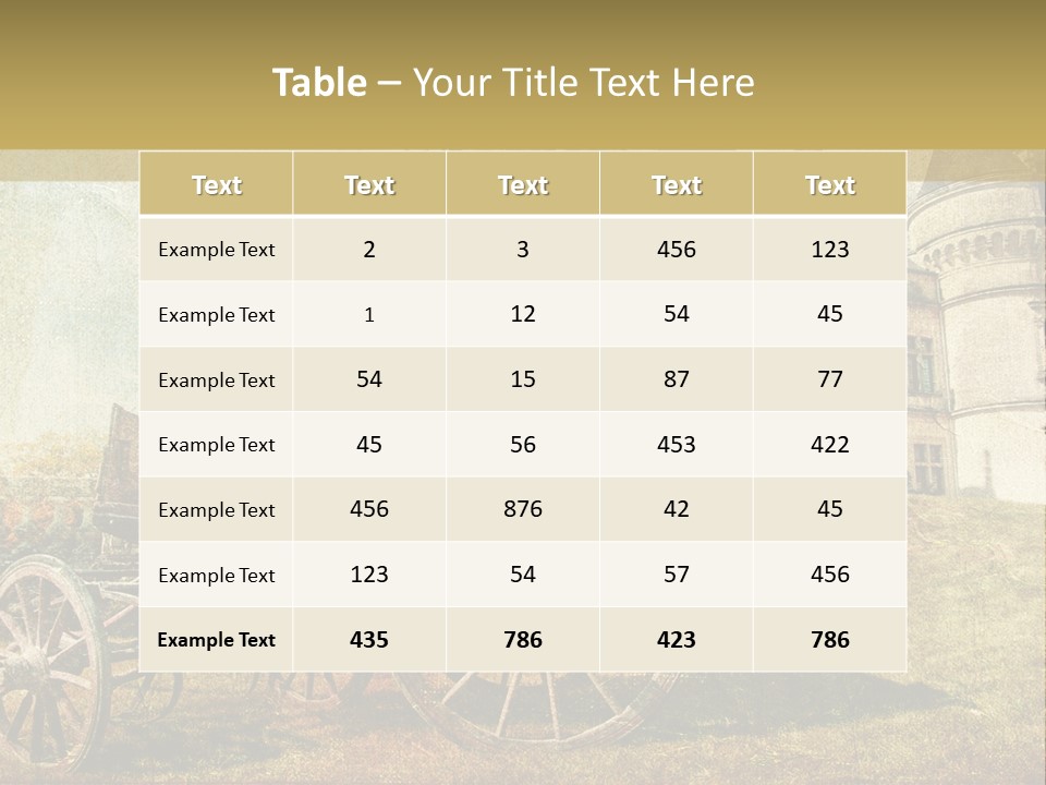 Scenic Paper Landscape PowerPoint Template