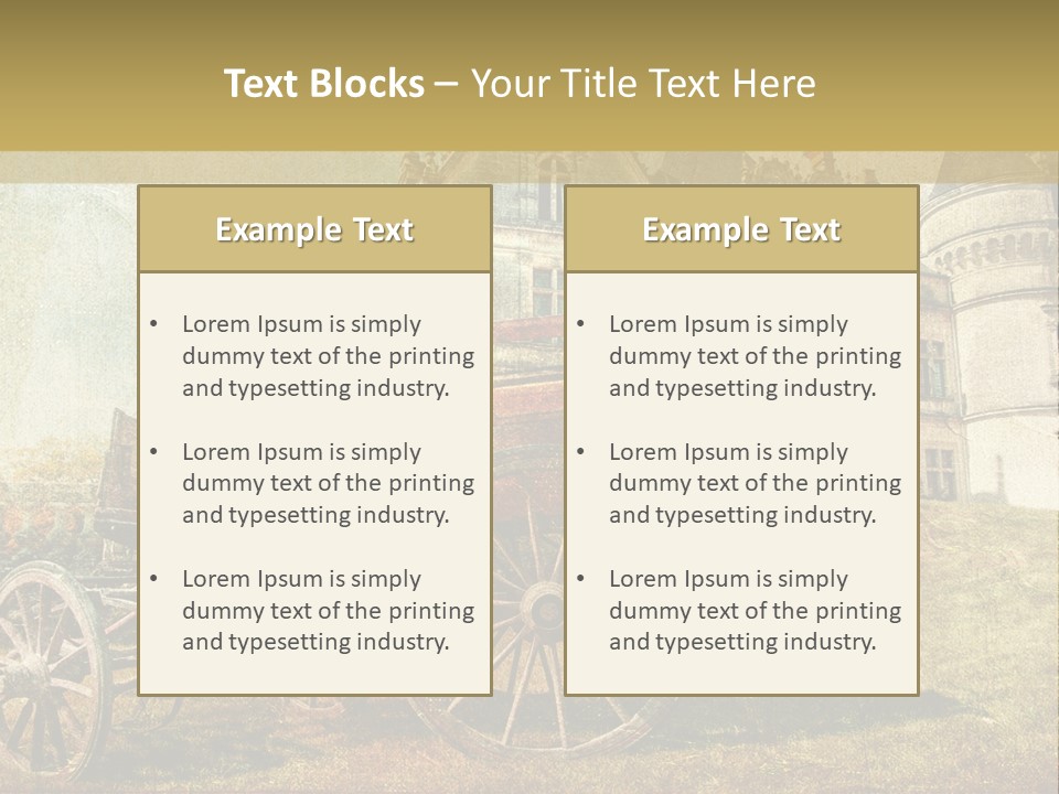 Scenic Paper Landscape PowerPoint Template