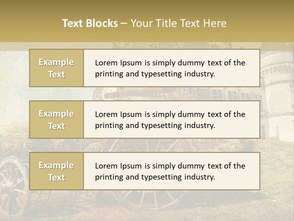 Scenic Paper Landscape PowerPoint Template