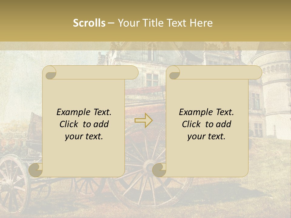 Scenic Paper Landscape PowerPoint Template