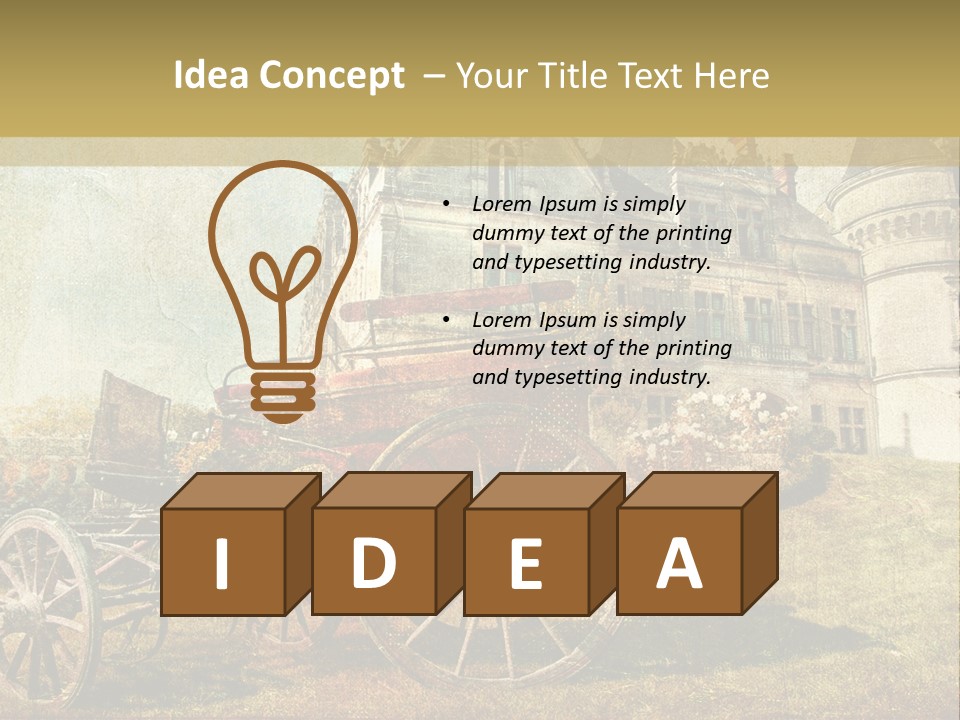 Scenic Paper Landscape PowerPoint Template