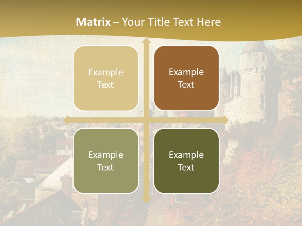 Tourism Romantic Grunge PowerPoint Template