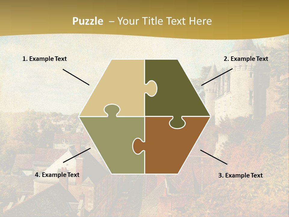 Tourism Romantic Grunge PowerPoint Template