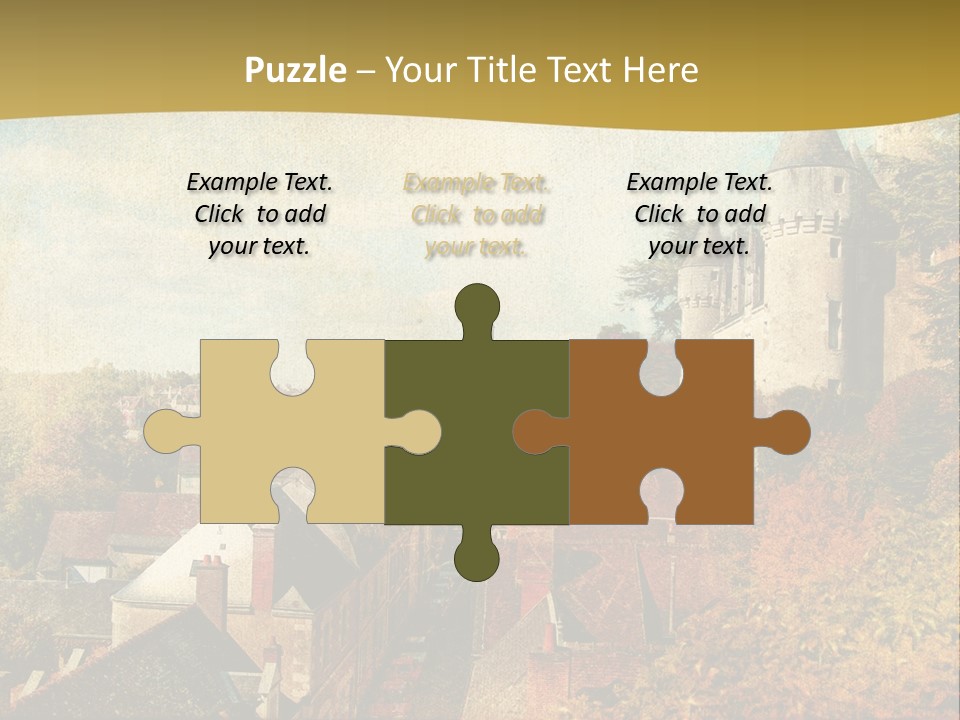 Tourism Romantic Grunge PowerPoint Template