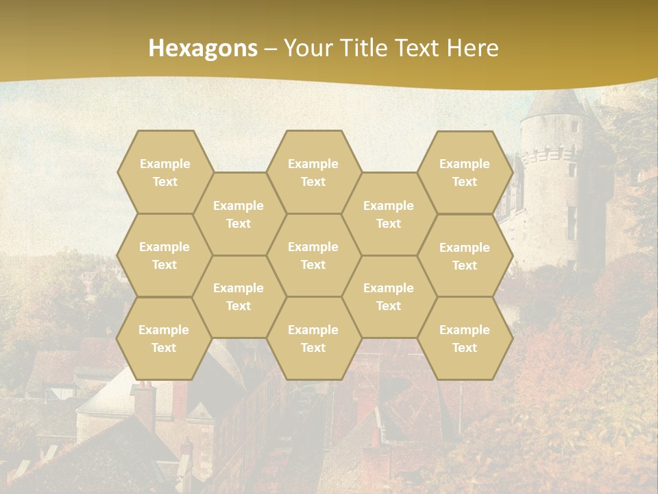 Tourism Romantic Grunge PowerPoint Template