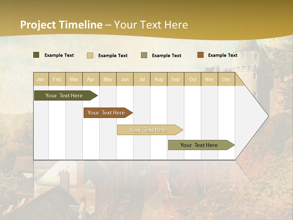 Tourism Romantic Grunge PowerPoint Template