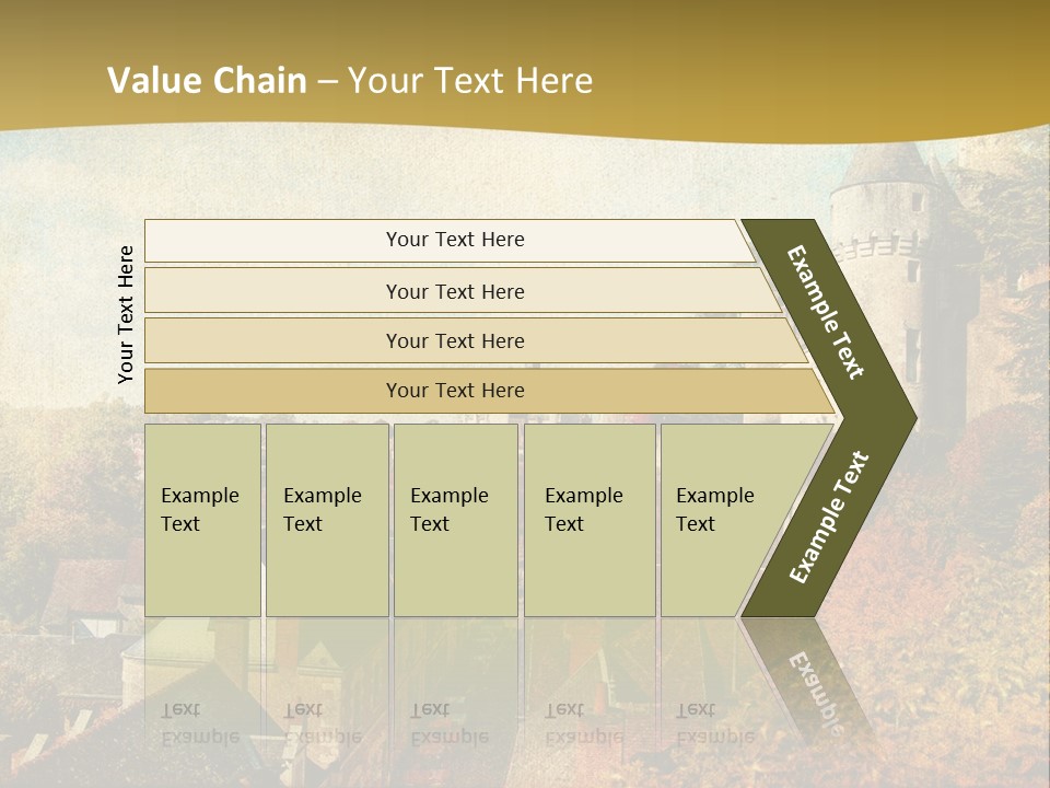 Tourism Romantic Grunge PowerPoint Template