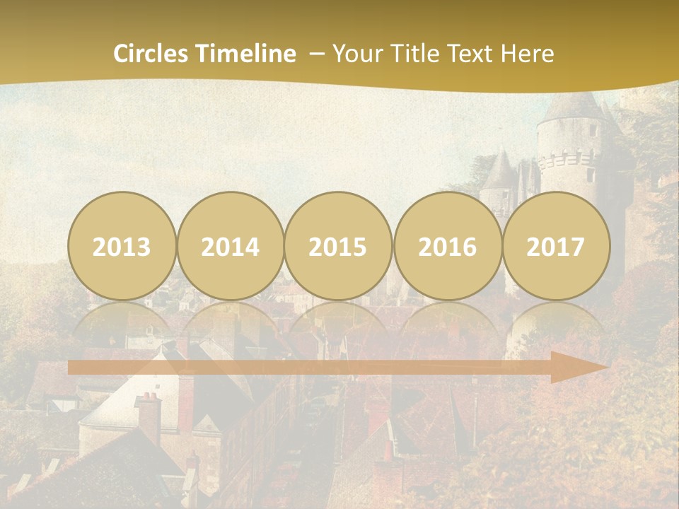 Tourism Romantic Grunge PowerPoint Template