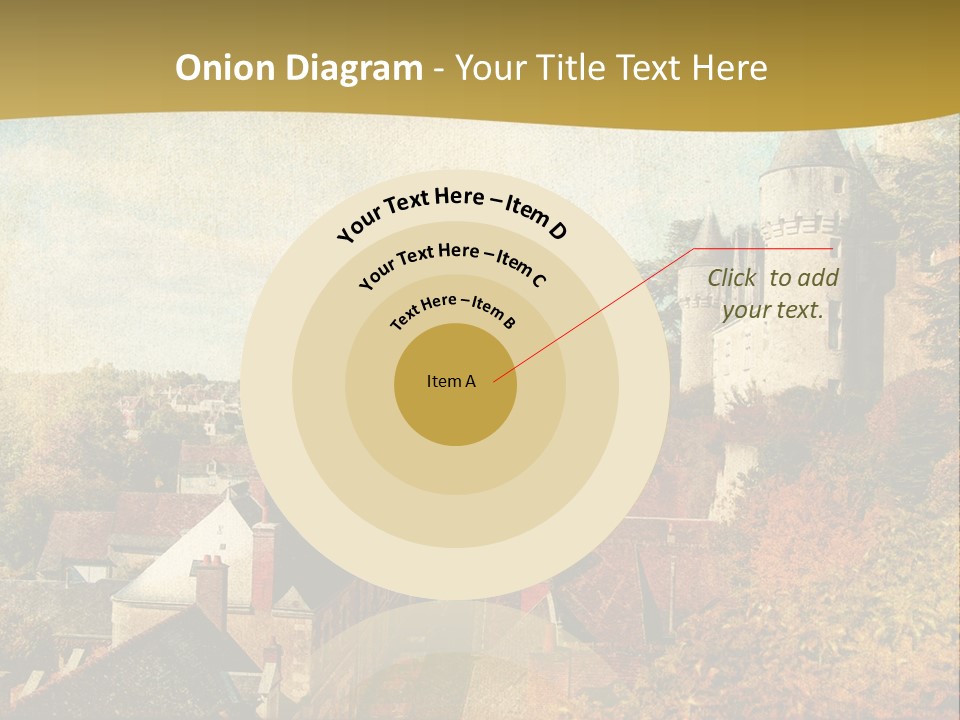 Tourism Romantic Grunge PowerPoint Template